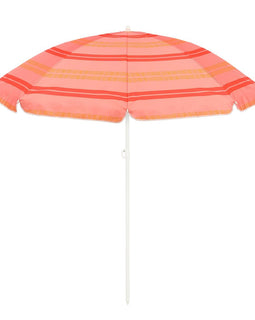 Stripe Strandparasol - H180 x Ø160 cm - hellrosa