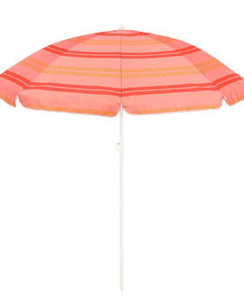 Stripe Strandparasol - H180 x Ø160 cm - hellrosa