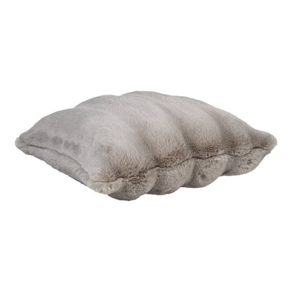 Galena Cushion - Kissen, Kunstfell, beige, 45x45 cm