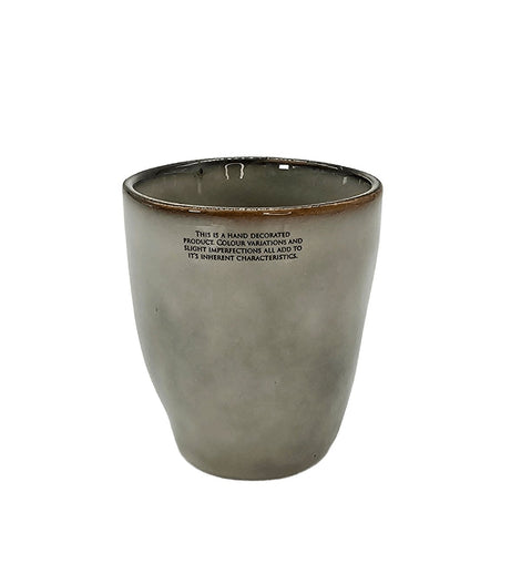 Becher Grau 