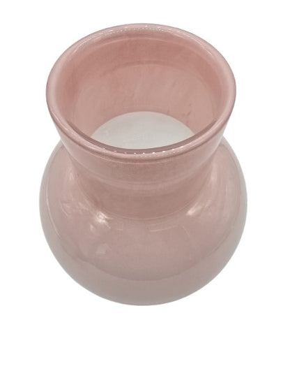 Vase "Deborah" aus Glas in Rosa