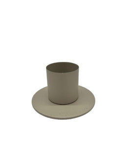 Candle holder matt black