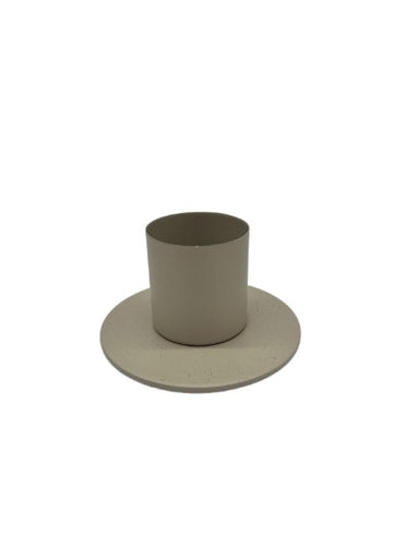 Candelabro negro mate