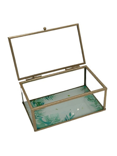 Schmuckdose Gold / Glas - Konceptpunkt Home, Deko und mehr …