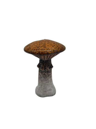 Pilze aus Keramik Beige Braun (2)